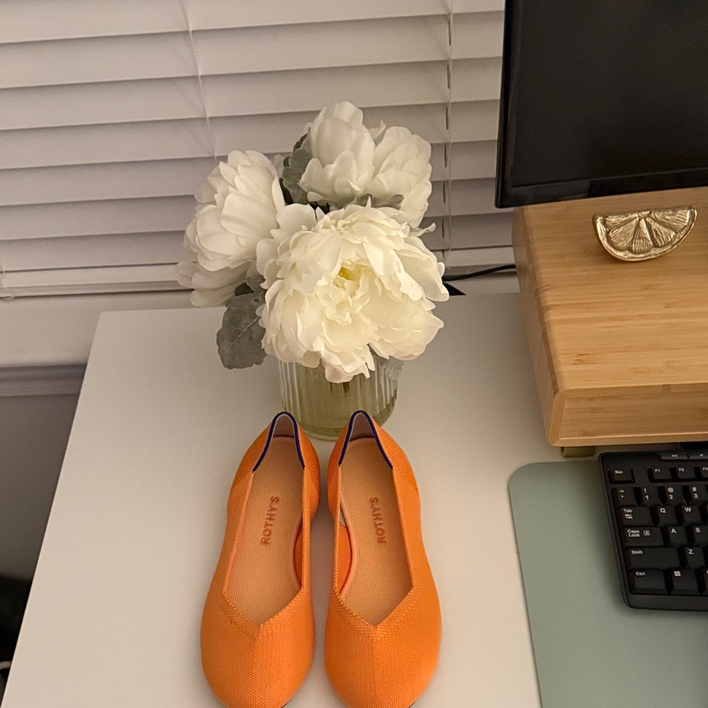Rothy's Bright Orange Women's Flats
